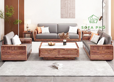 Sofa gỗ SPG142