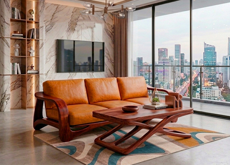 Sofa gỗ SPG197